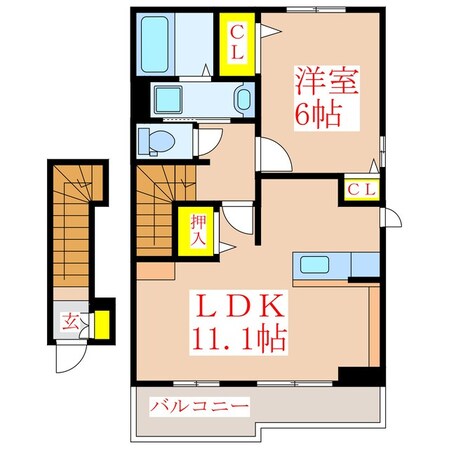 トゥインクルガーデンの物件間取画像